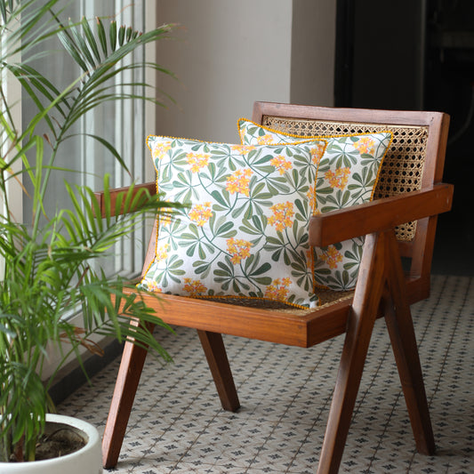 Frangipani Cushion Cover