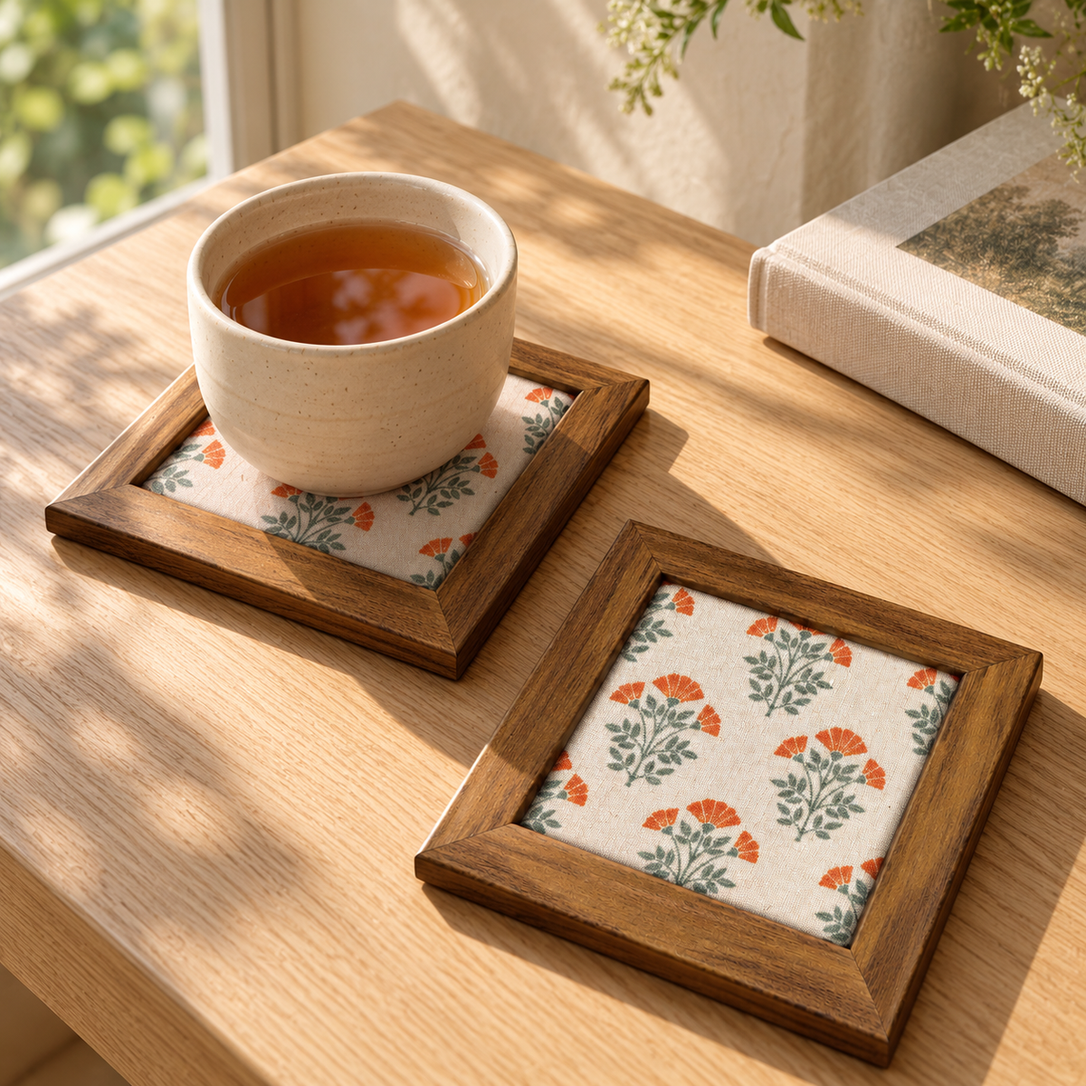 Cosmos Coaster — Pack of 2 Lifestyle