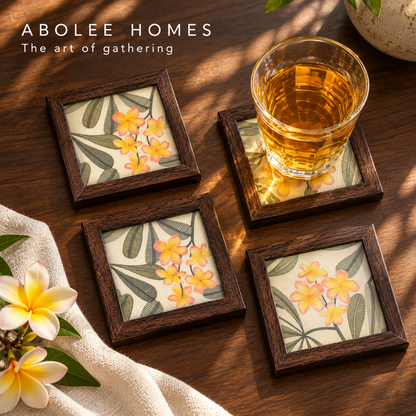 Frangipani Coaster — Lifestyle Gathering