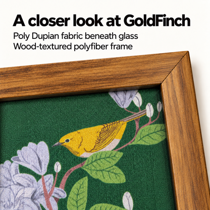 Gold Finch Coaster — Materials