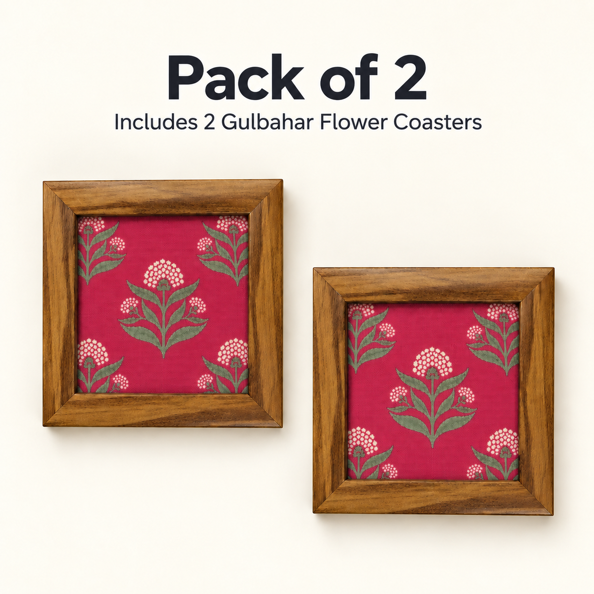 Gulbahar Coaster — Pack of 2 Contents