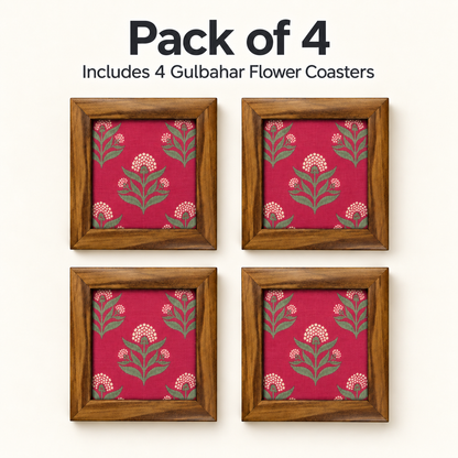 Gulbahar Coaster — Pack of 4 Contents