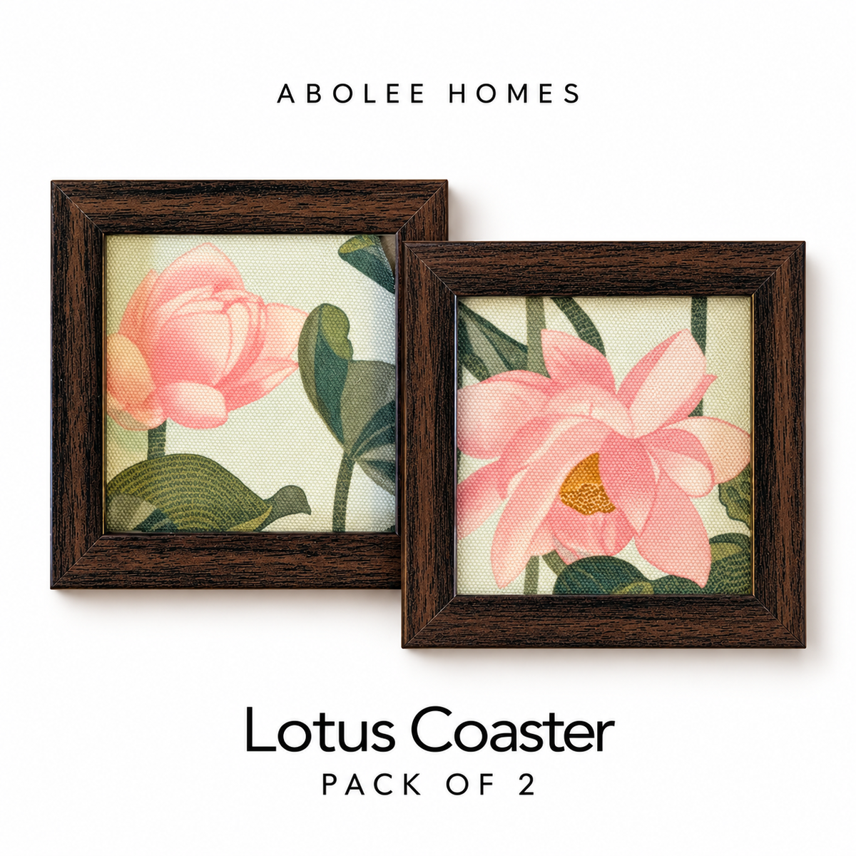 Lotus Coaster — Pack of 2 Hero