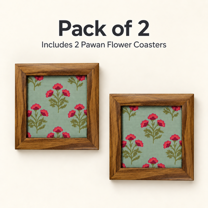 Pawan Coaster — Pack of 2 Contents