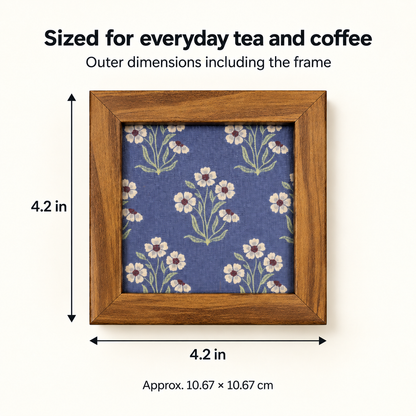 Susan Flower Coaster — Size